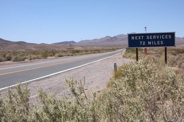 Highway 178 Approaching Death Valley