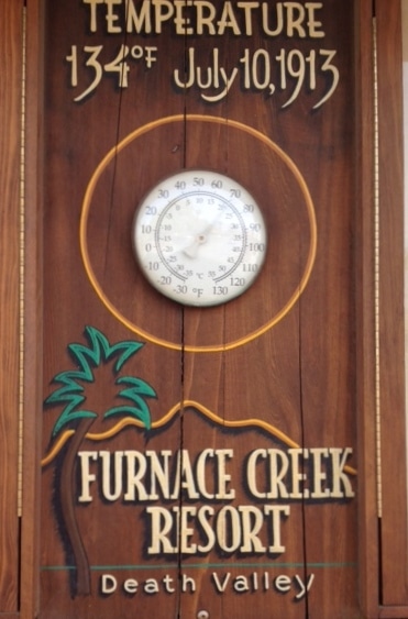 Furnace Creek Ranch Thermometer