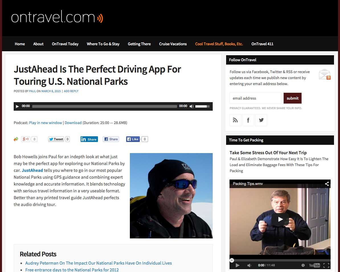 OnTravel.com screenshot