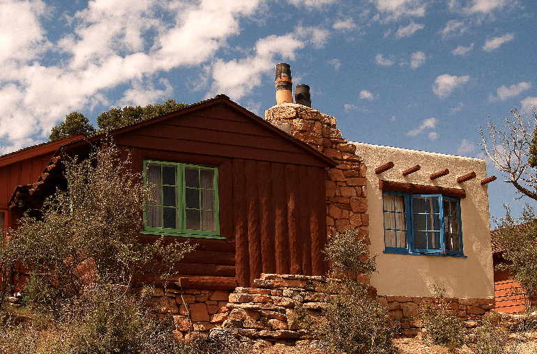 Where to Stay in Grand Canyon National Park: Bright Angel Lodge.