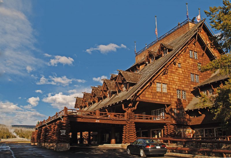 Old Faithful Lodge Cabins  Yellowstone National Park Lodges