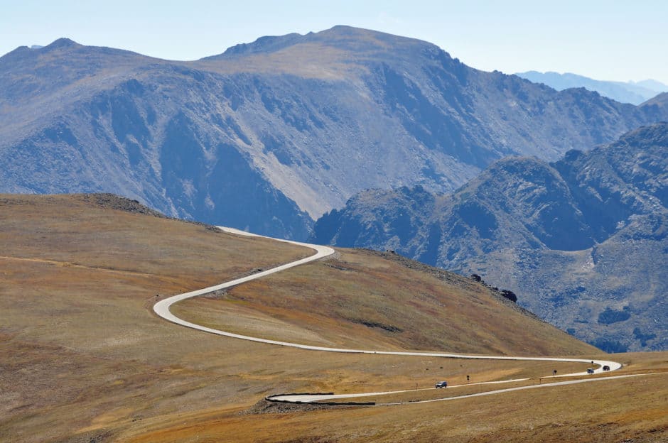 Best sights in Rocky Mountain National Park: Trail Ridge Road